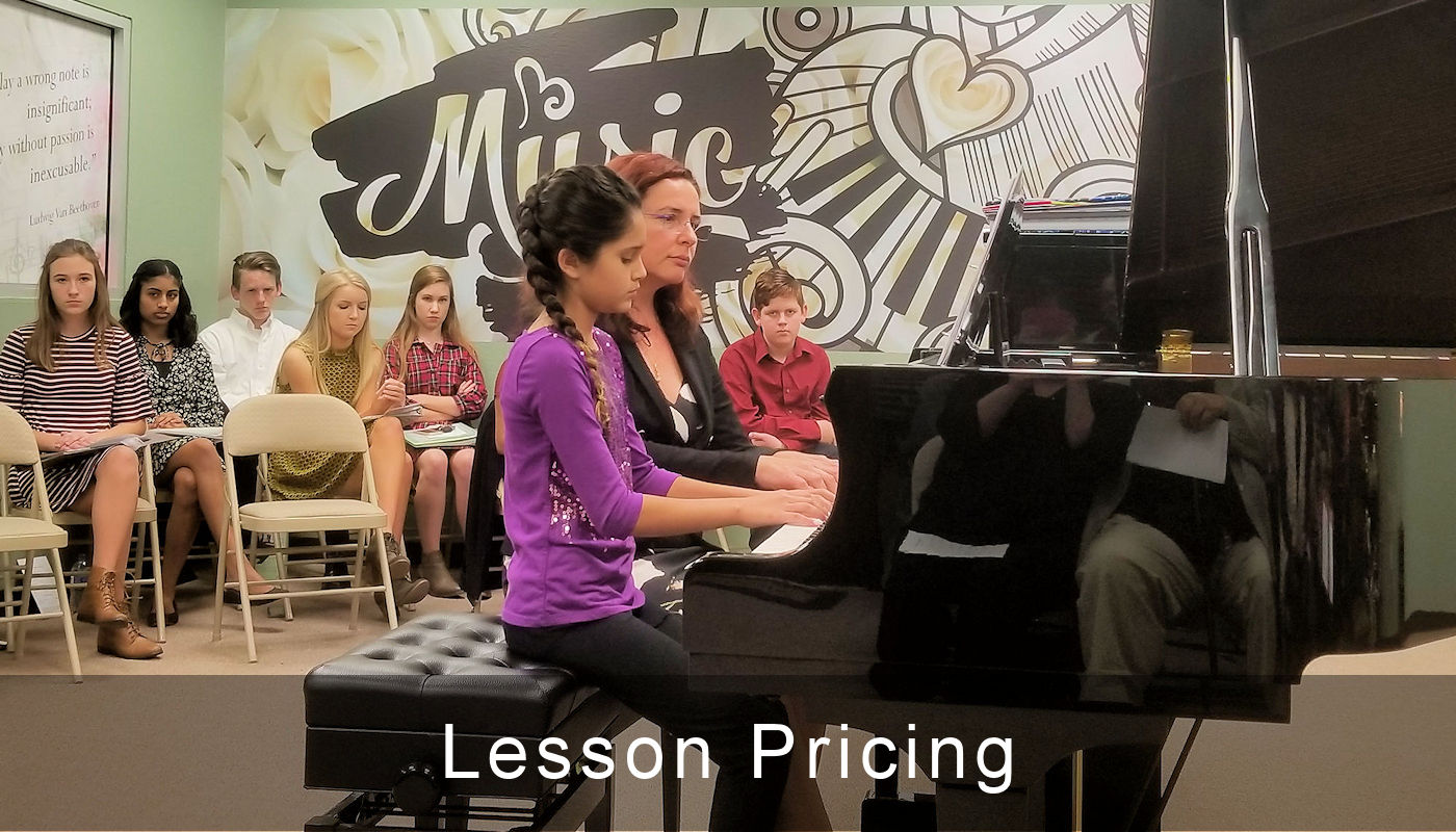 North Texas Piano Lesson Pricing